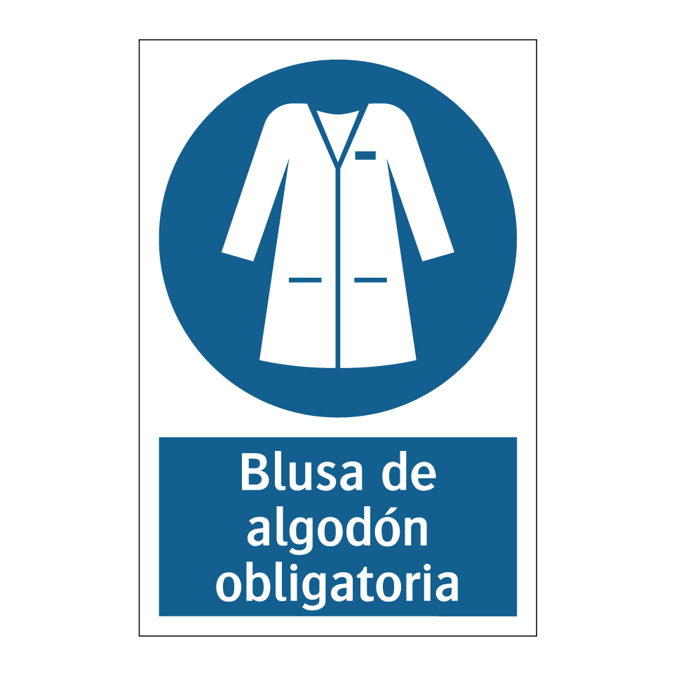 Blusa de algodón obligatoria