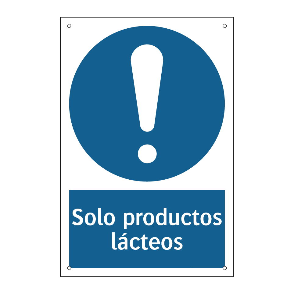 Solo productos lácteos
