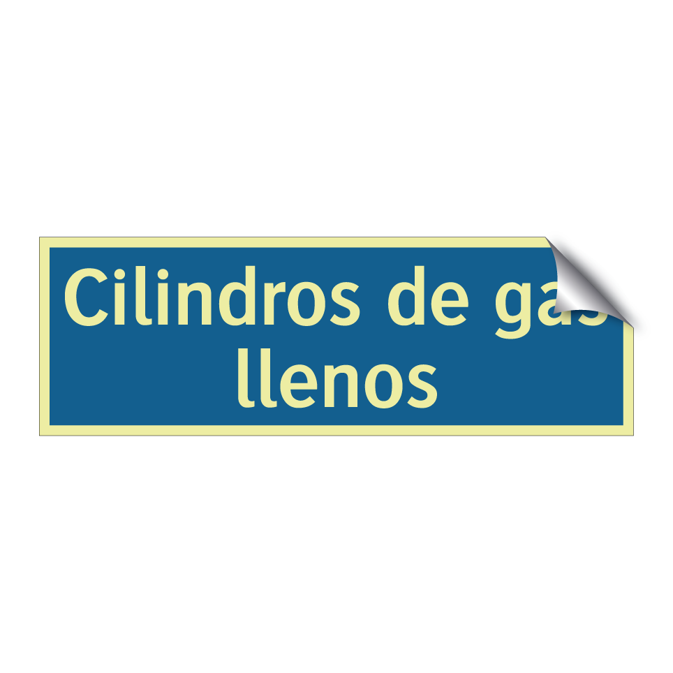 Cilindros de gas llenos