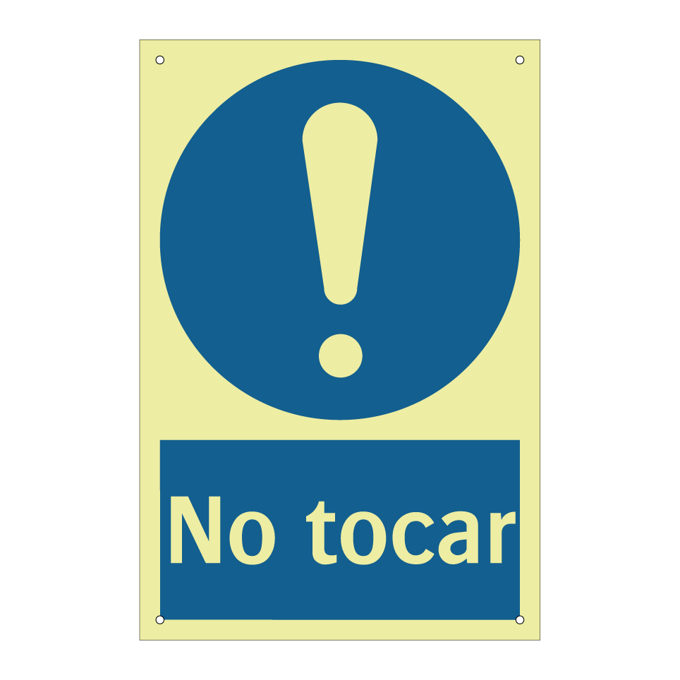 No tocar