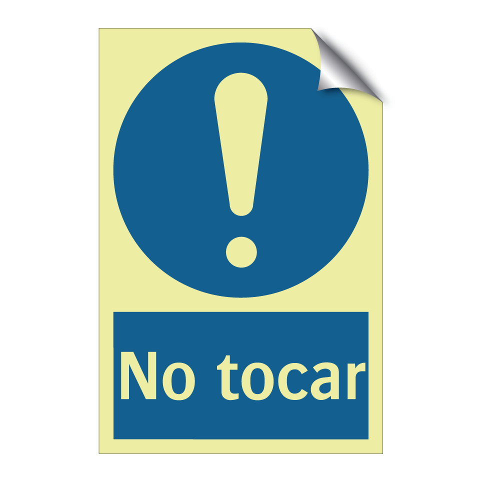 No tocar