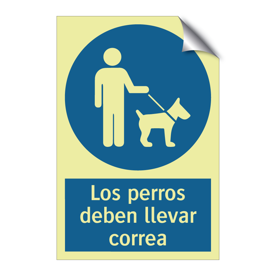Los perros deben llevar correa