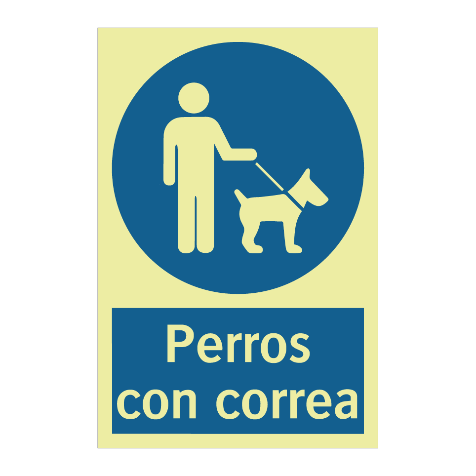 Perros con correa