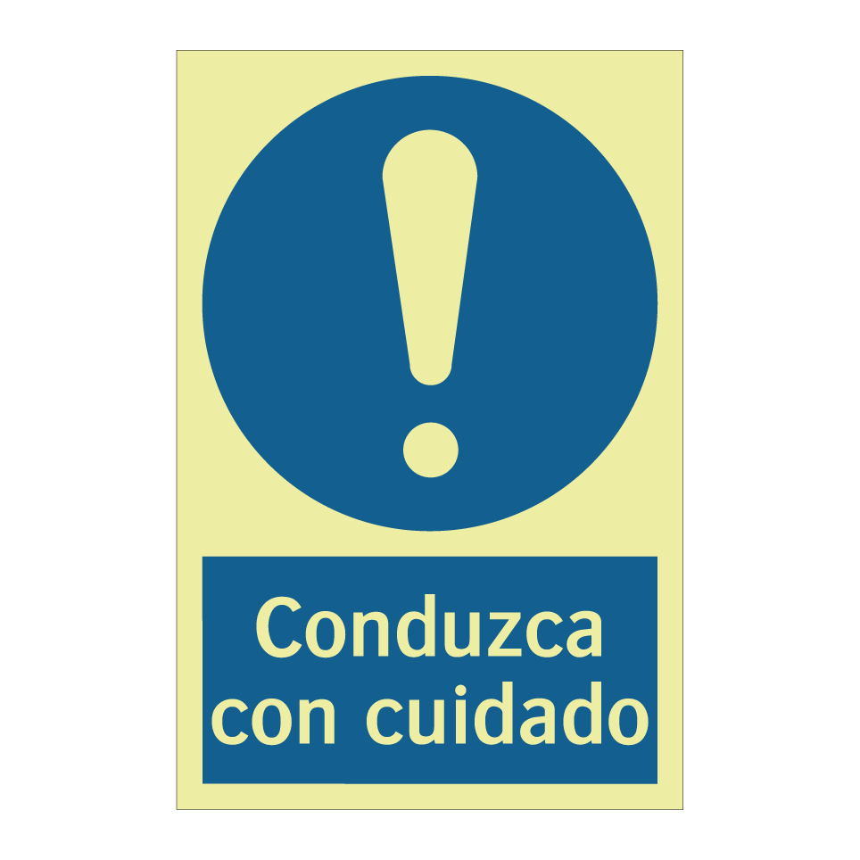 Conduzca con cuidado