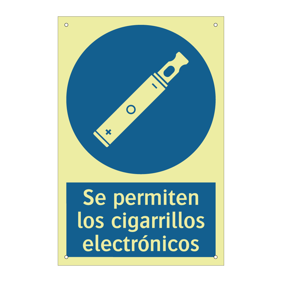 Se permiten los cigarrillos electrónicos