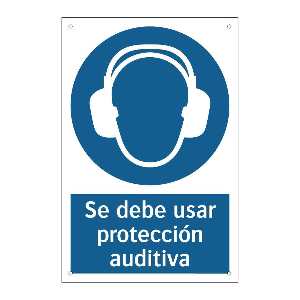 Se debe usar protección auditiva