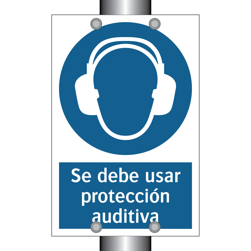 Se debe usar protección auditiva