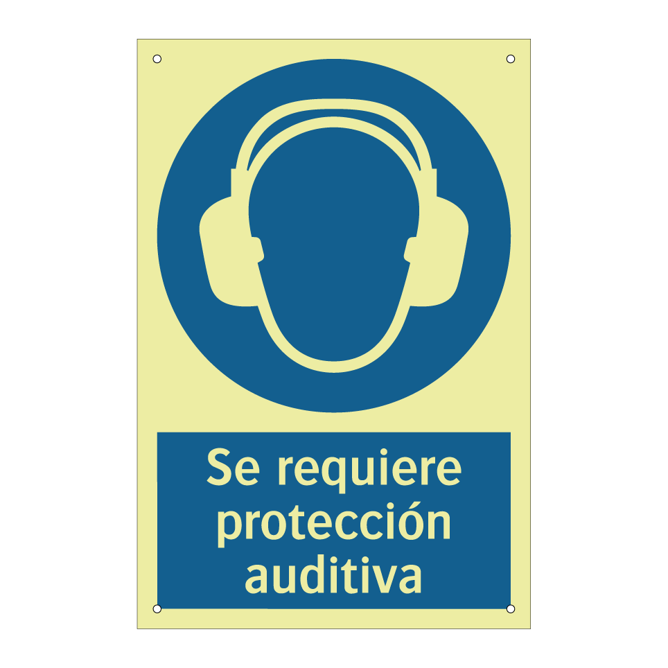 Se requiere protección auditiva