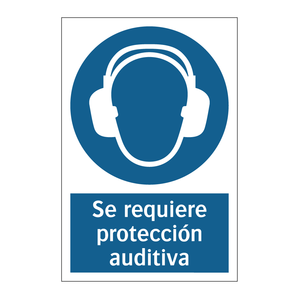 Se requiere protección auditiva