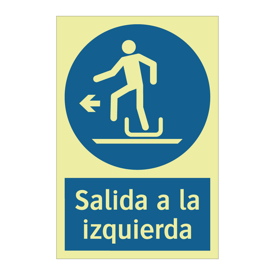Salida a la izquierda