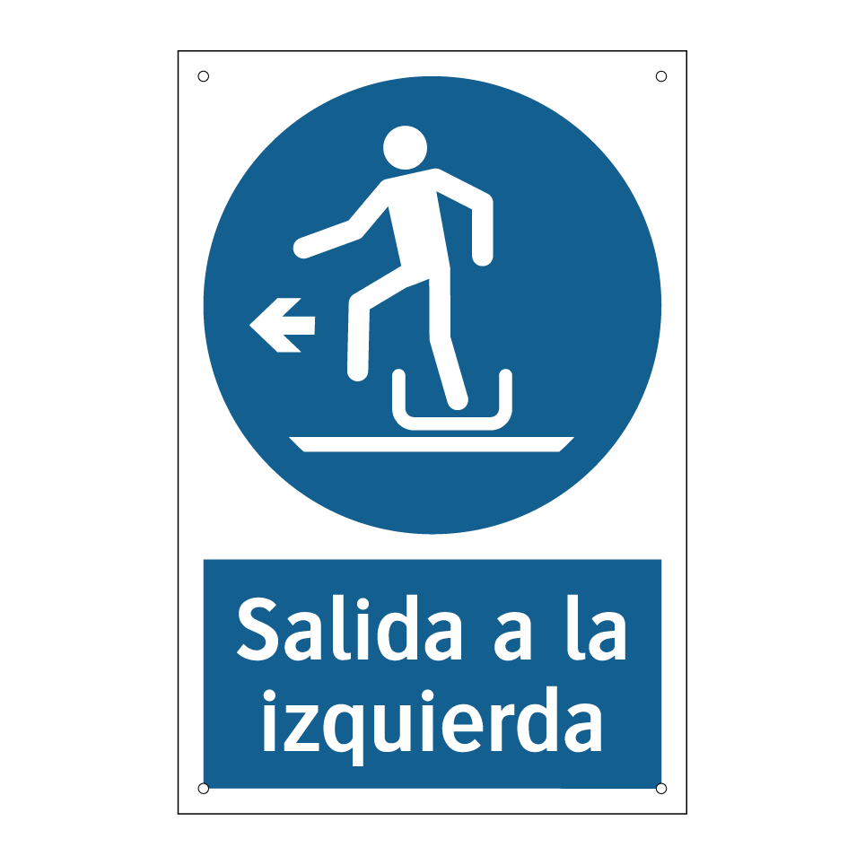 Salida a la izquierda