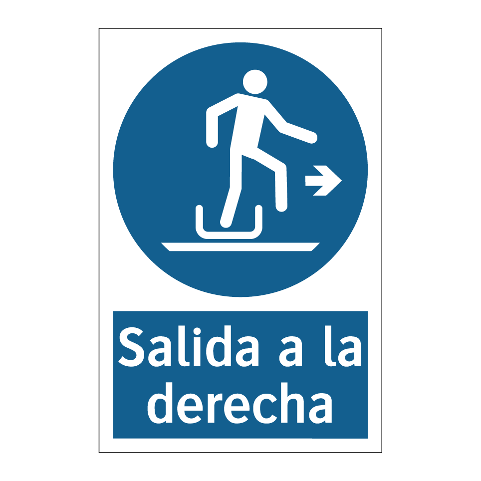 Salida a la derecha