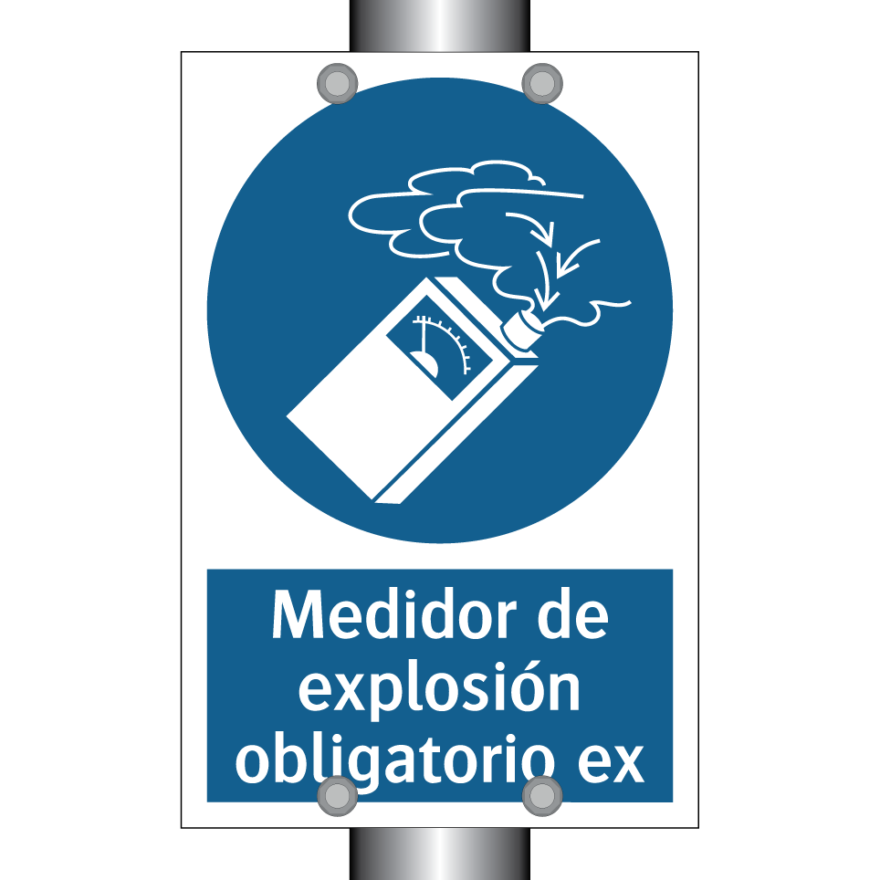 Medidor de explosión obligatorio ex