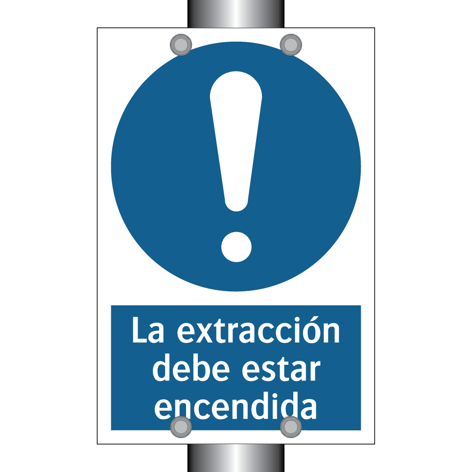 La extracción debe estar encendida