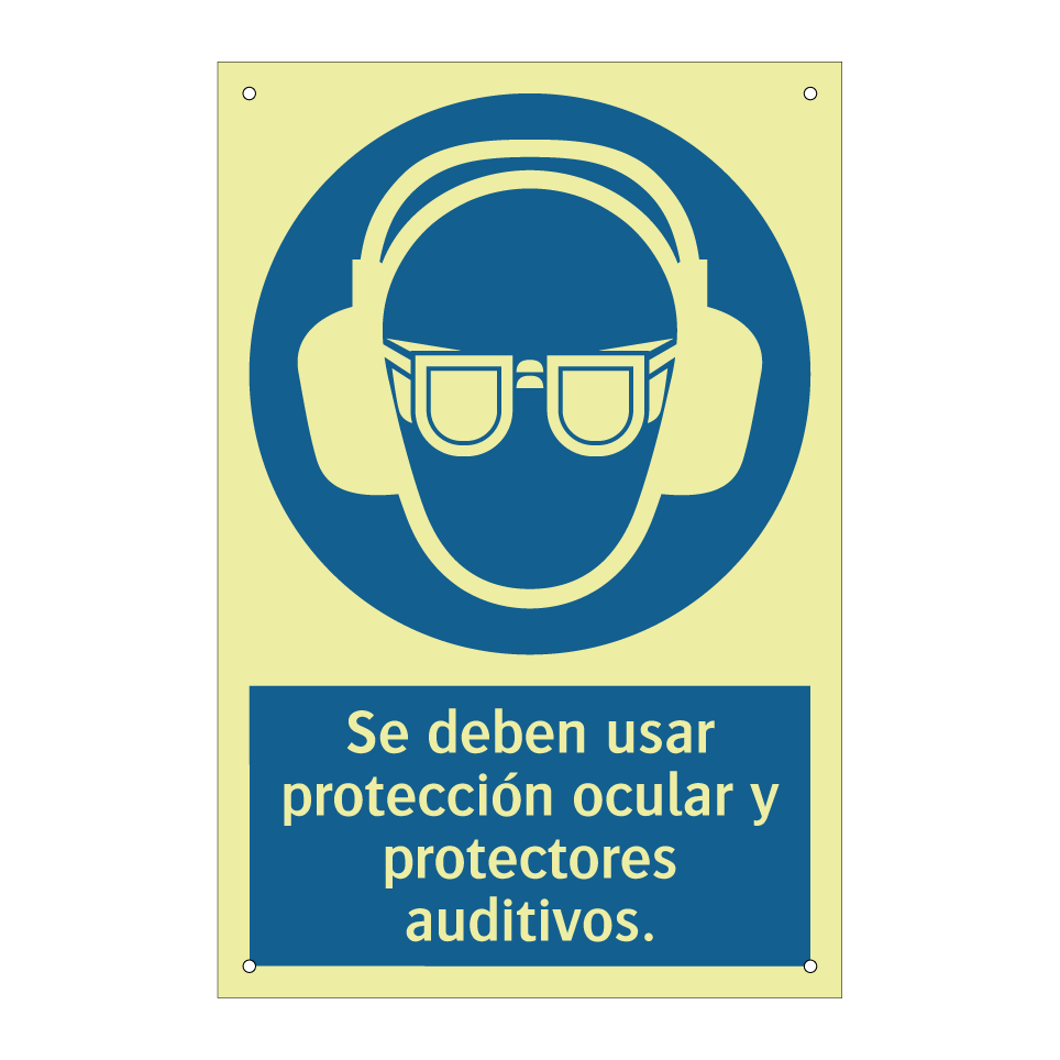 Se deben usar protección ocular y protectores auditivos.