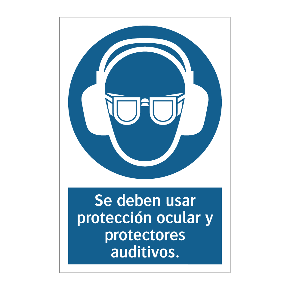 Se deben usar protección ocular y protectores auditivos.