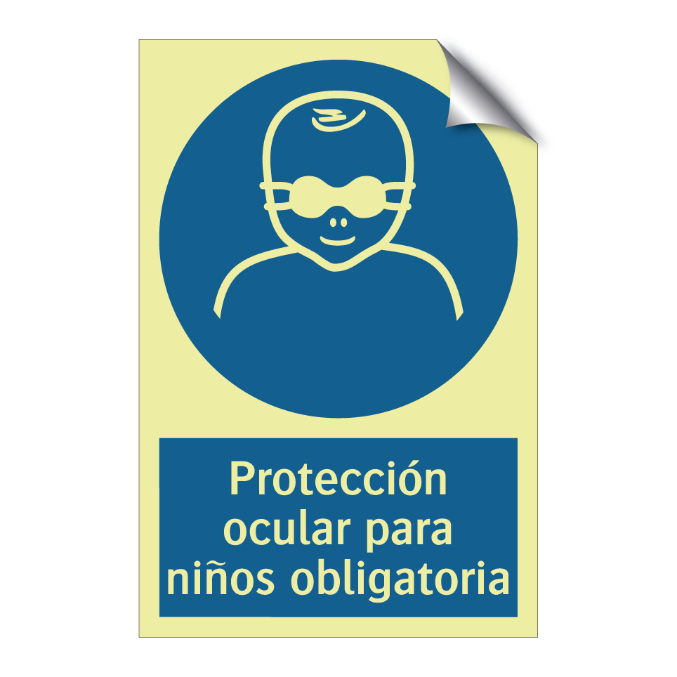 Protección ocular para niños obligatoria