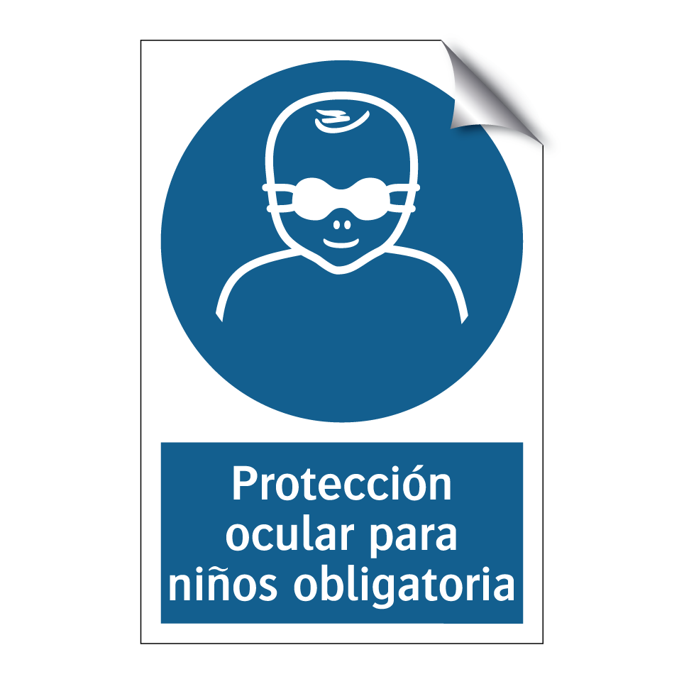 Protección ocular para niños obligatoria