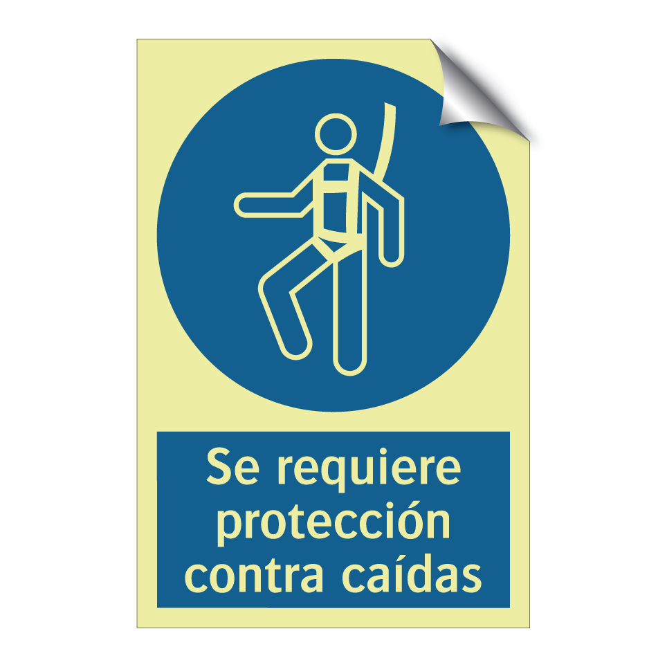 Se requiere protección contra caídas