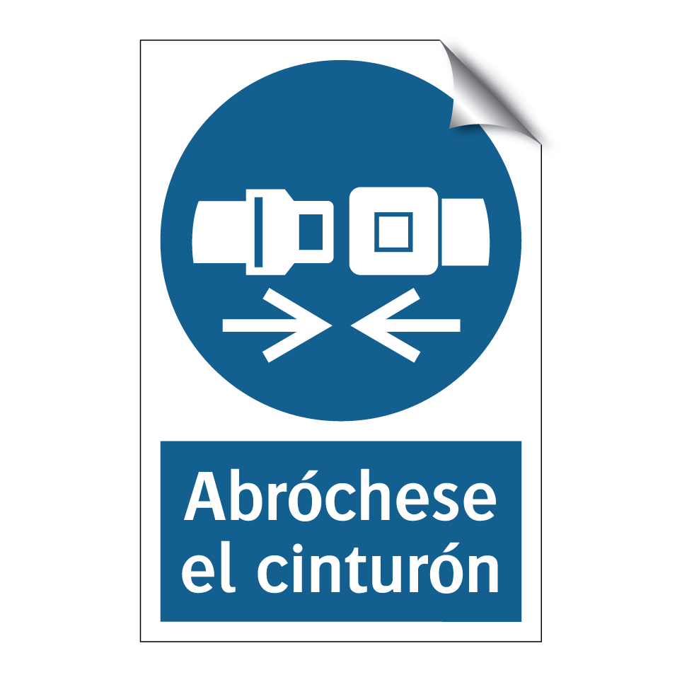 Abróchese el cinturón