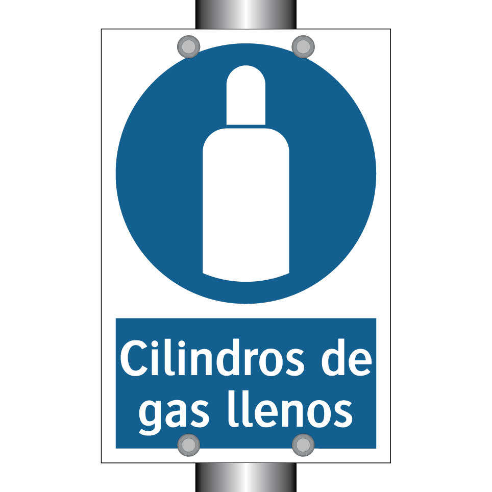 Cilindros de gas llenos