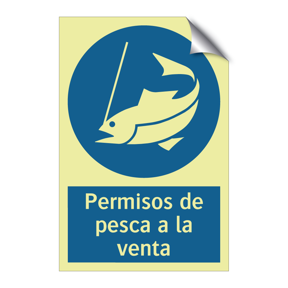 Permisos de pesca a la venta