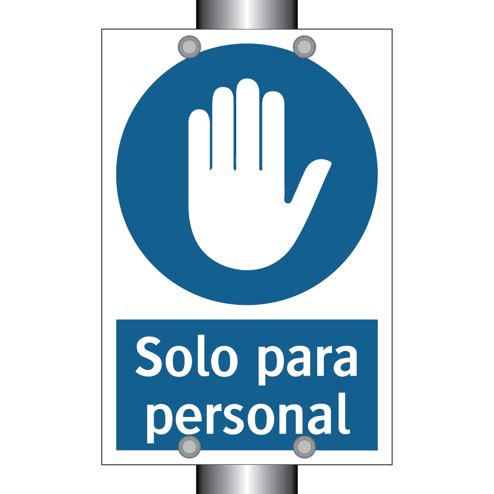 Solo para personal
