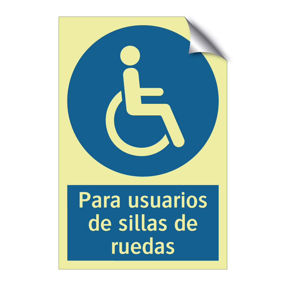 Para usuarios de sillas de ruedas