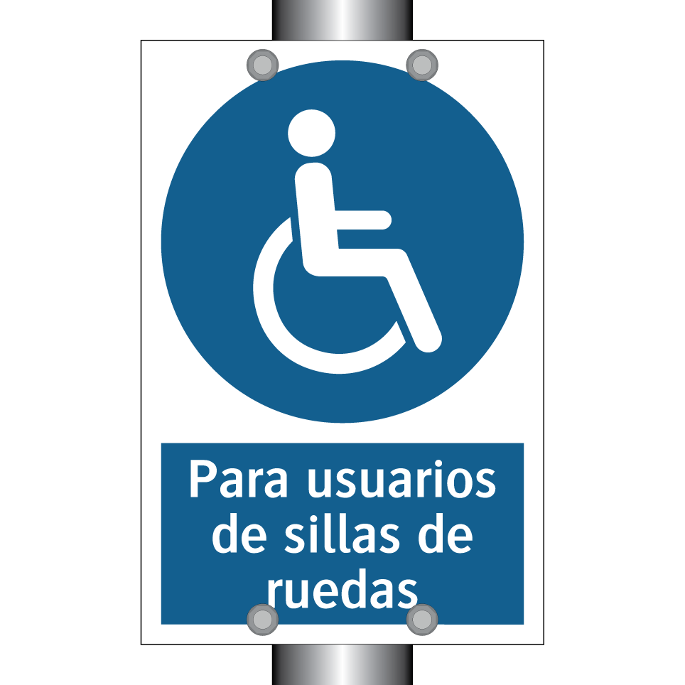 Para usuarios de sillas de ruedas