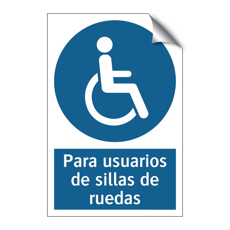 Para usuarios de sillas de ruedas