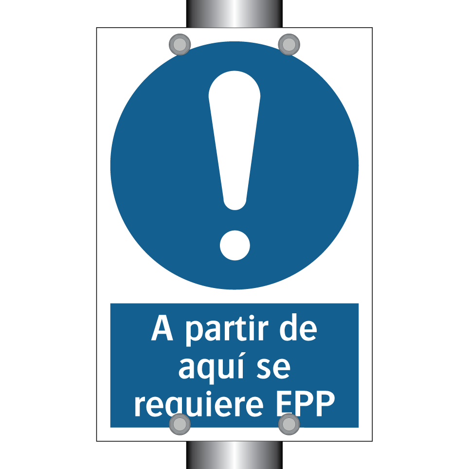 A partir de aquí se requiere EPP