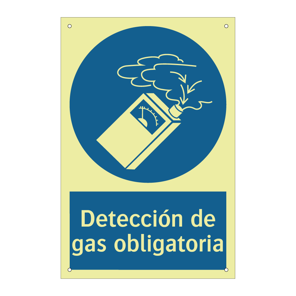 Detección de gas obligatoria