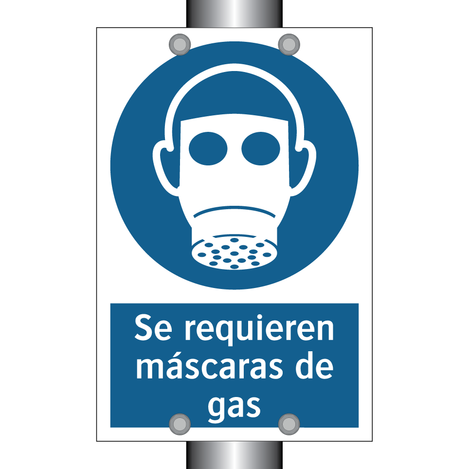 Se requieren máscaras de gas