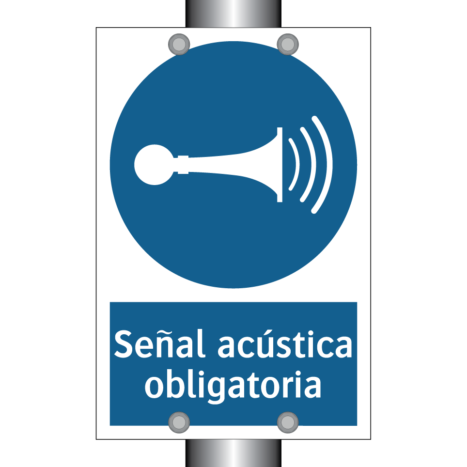 Señal acústica obligatoria