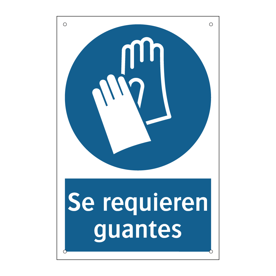 Se requieren guantes