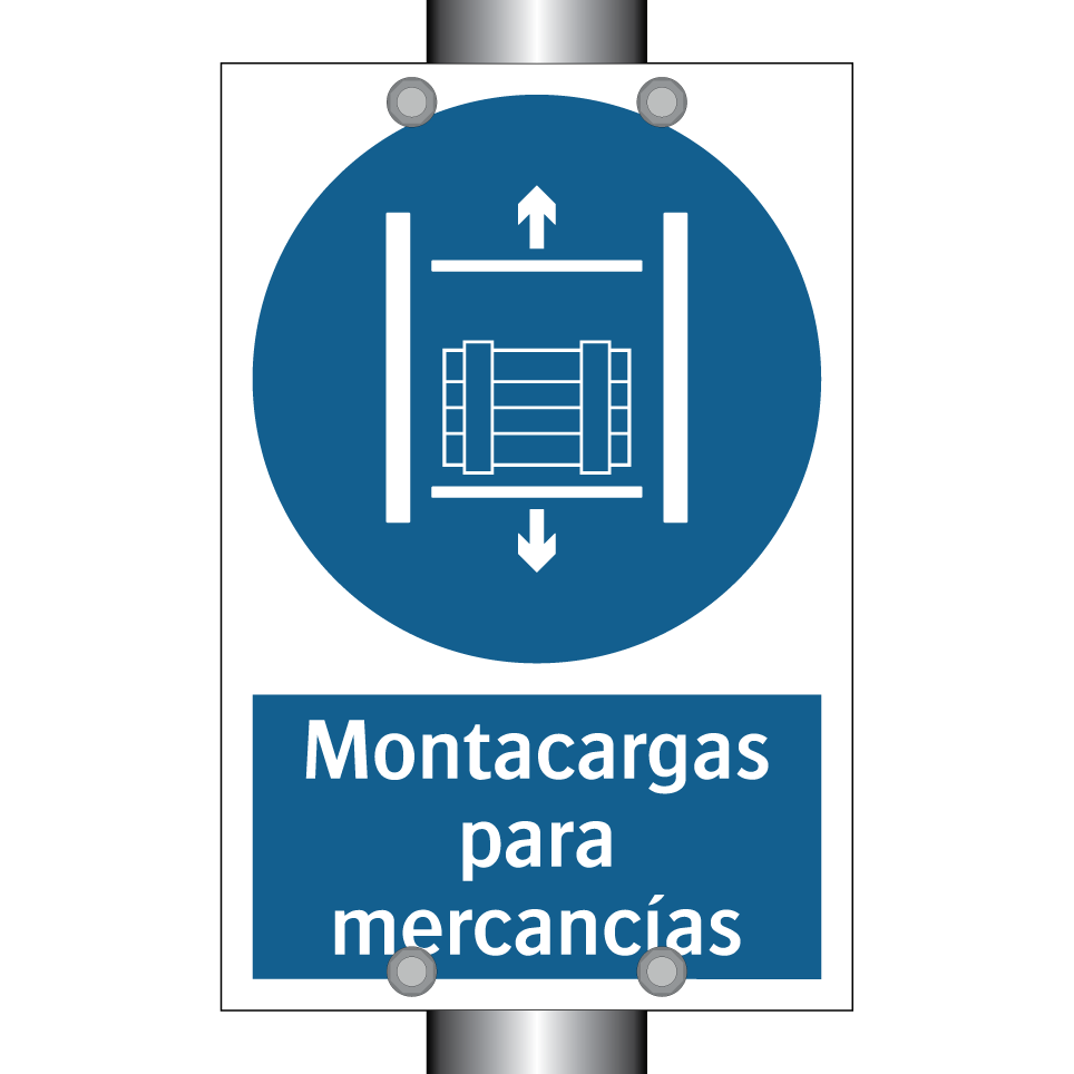 Montacargas para mercancías