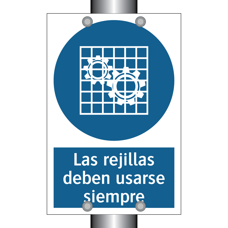 Las rejillas deben usarse siempre