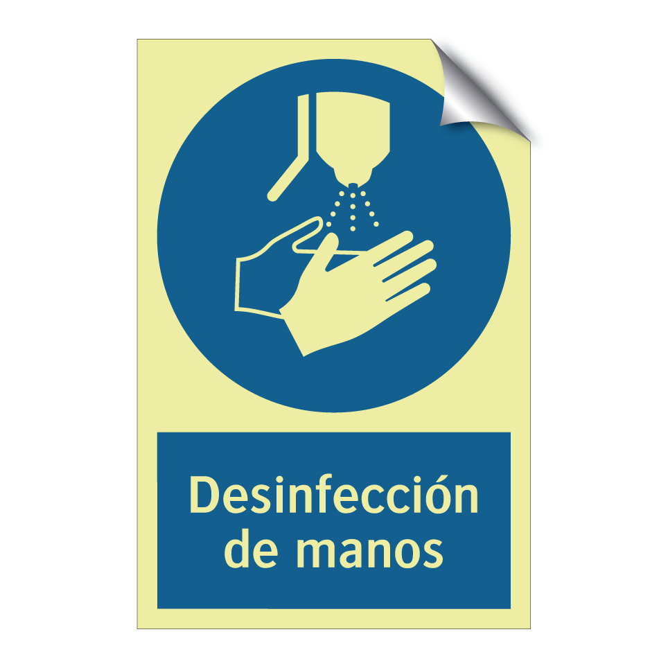 Desinfección de manos