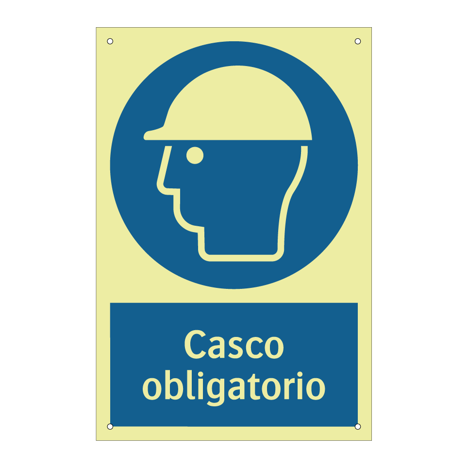 Casco obligatorio