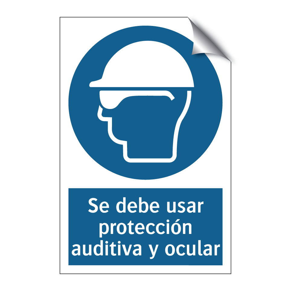 Se debe usar protección auditiva y ocular