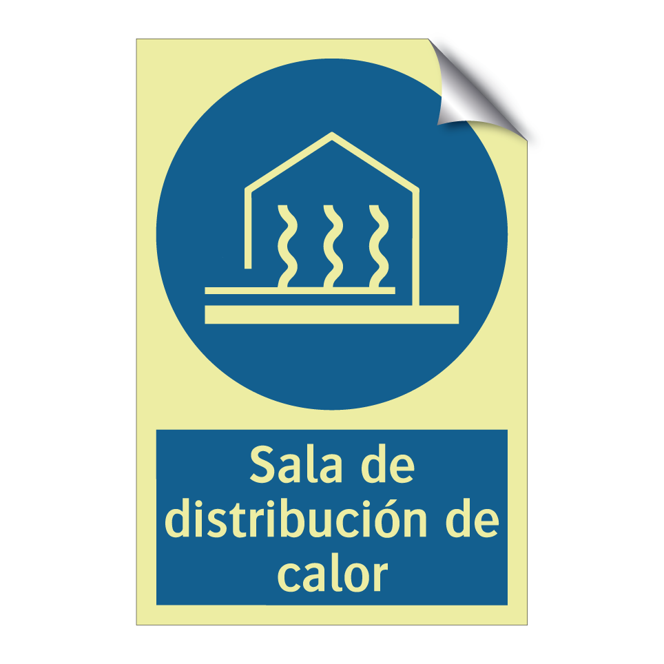 Sala de distribución de calor