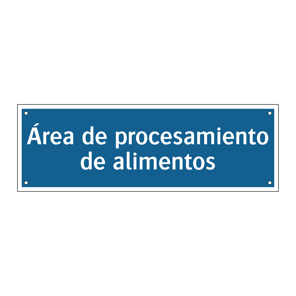 Área de procesamiento de alimentos