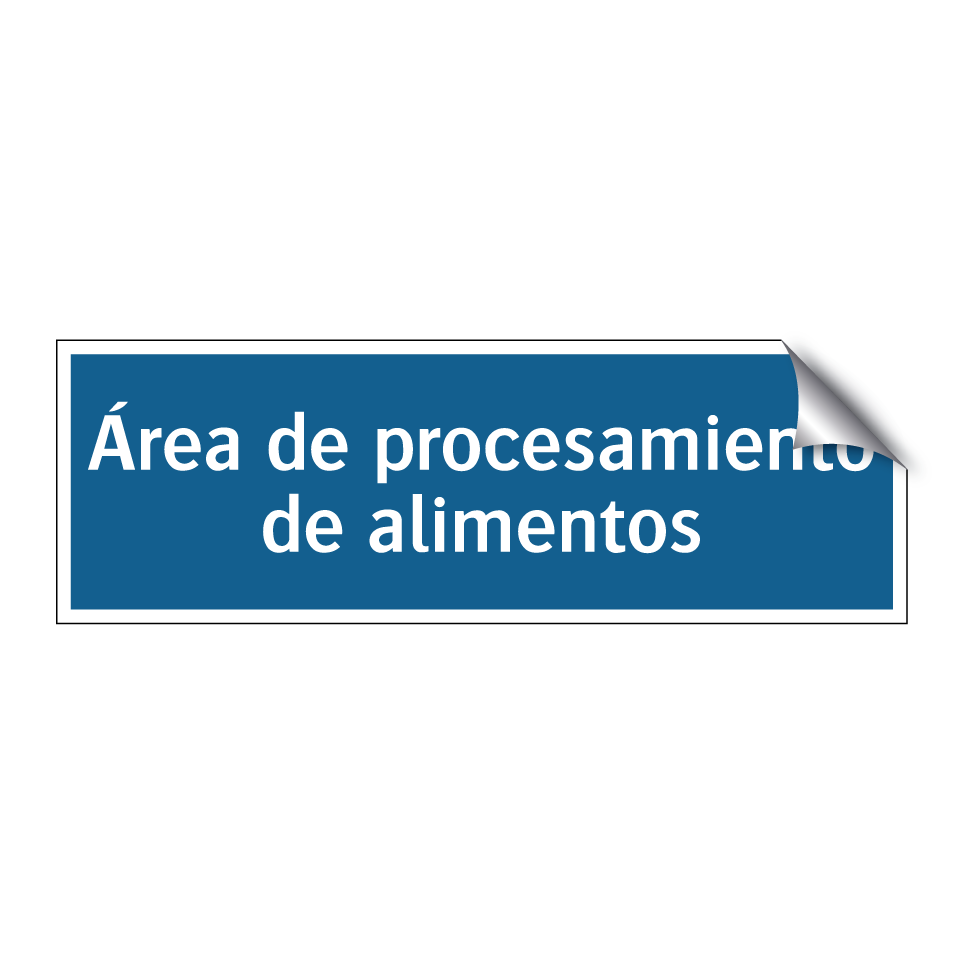 Área de procesamiento de alimentos