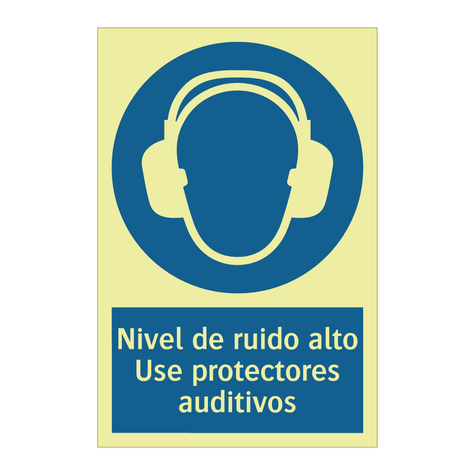 Nivel de ruido alto Use protectores auditivos