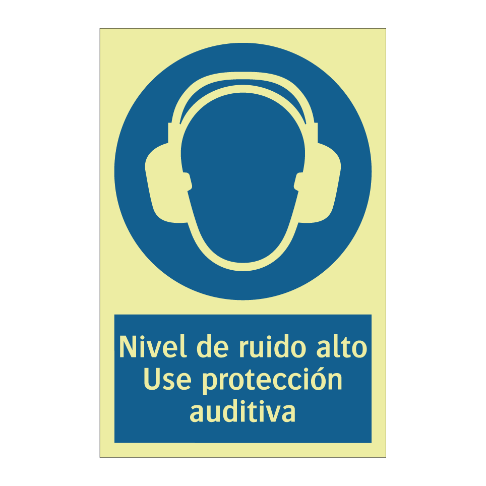 Nivel de ruido alto Use protección auditiva