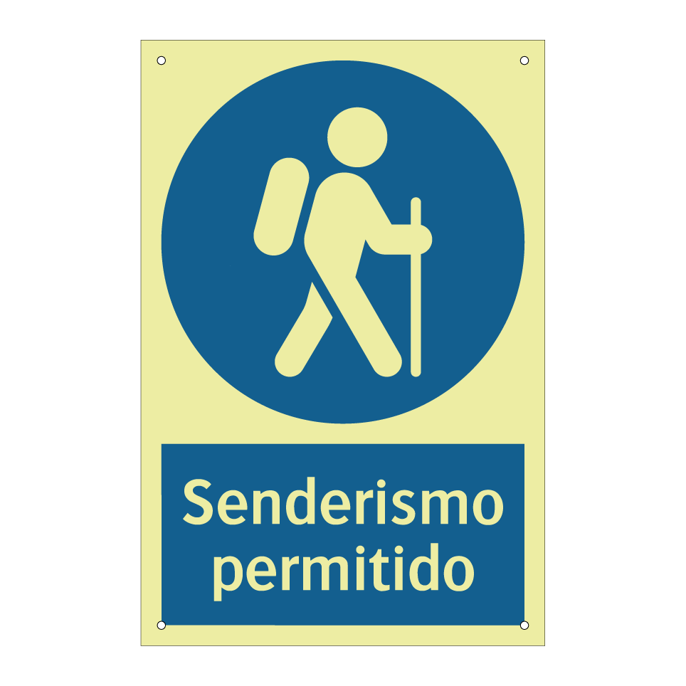Senderismo permitido