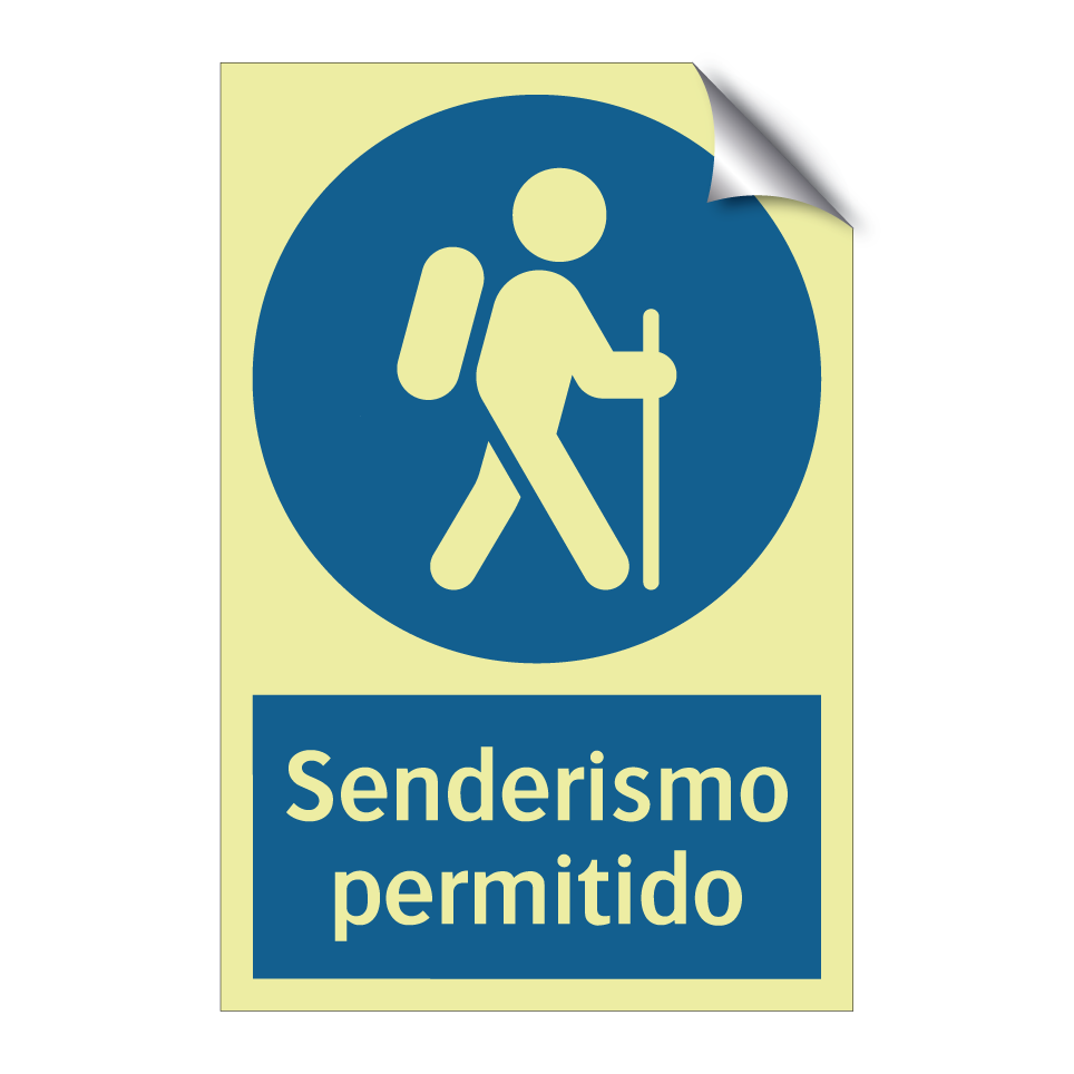 Senderismo permitido