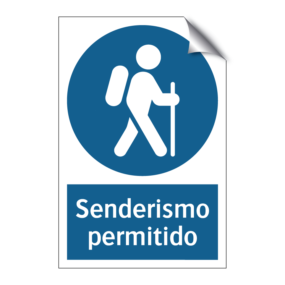 Senderismo permitido
