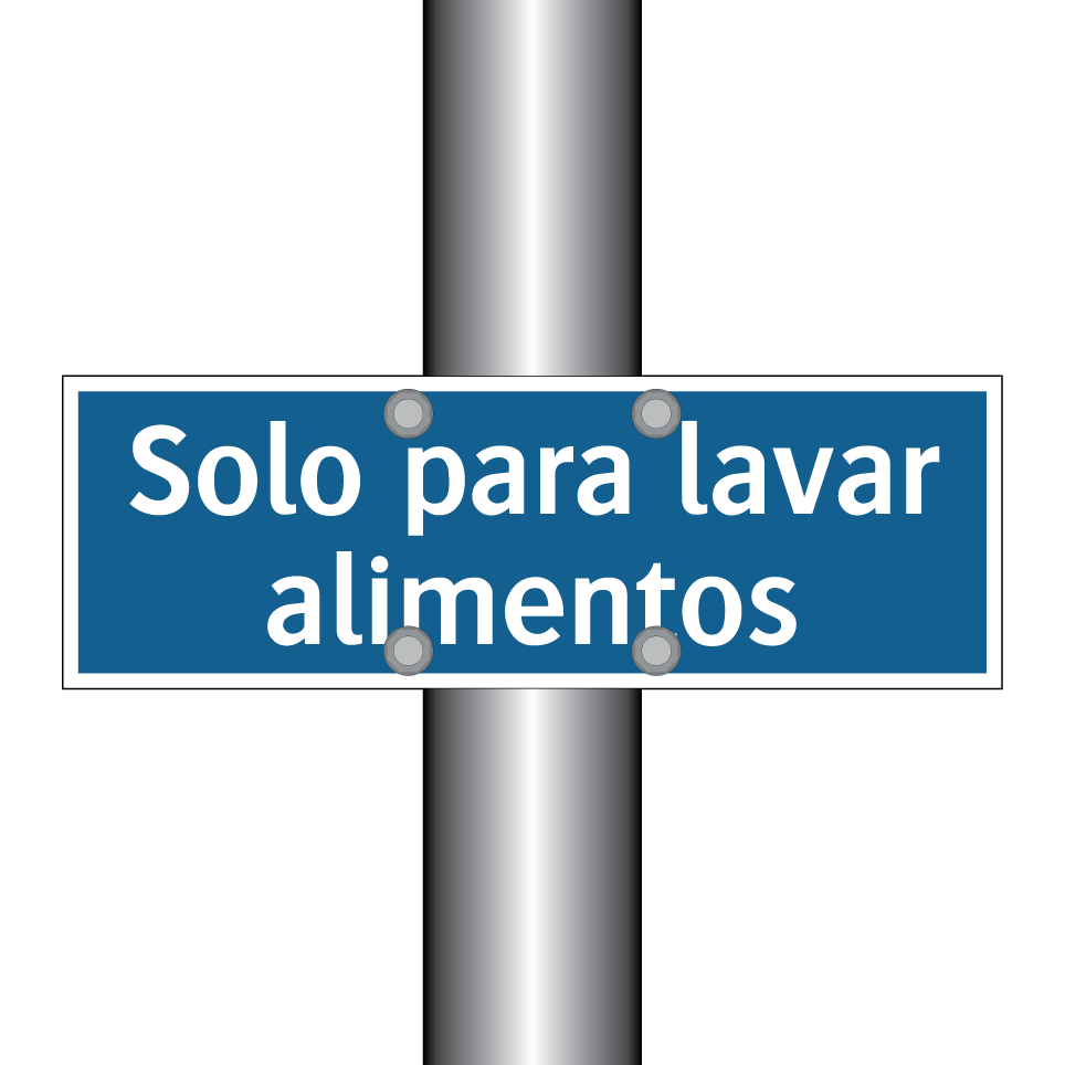 Solo para lavar alimentos