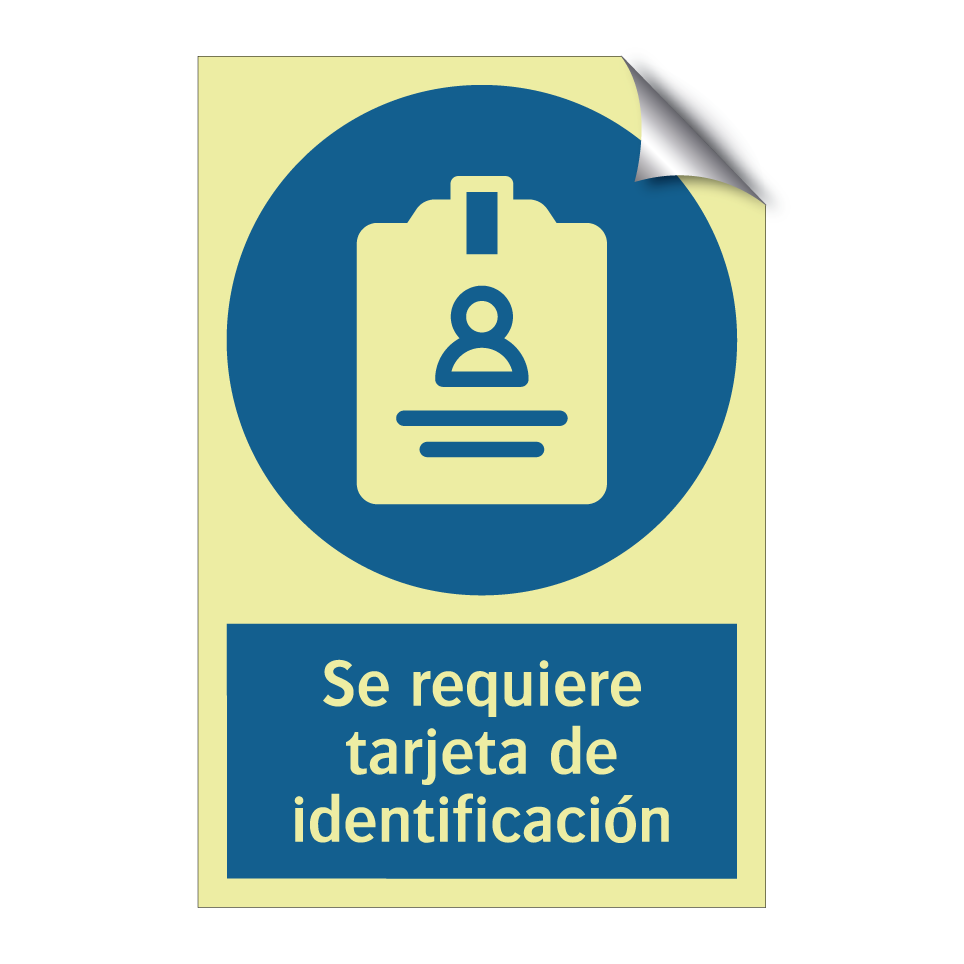 Se requiere tarjeta de identificación
